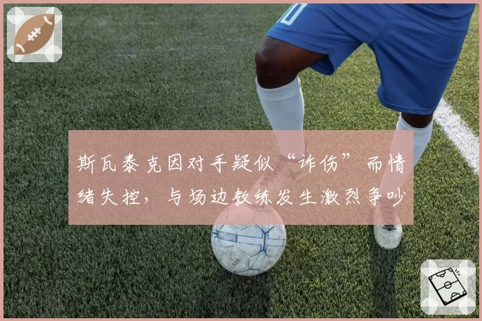 斯瓦泰克因对手疑似“诈伤”而情绪失控，与场边教练发生激烈争吵