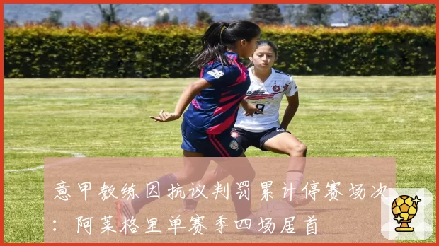 意甲教练因抗议判罚累计停赛场次:阿莱格里单赛季四场居首