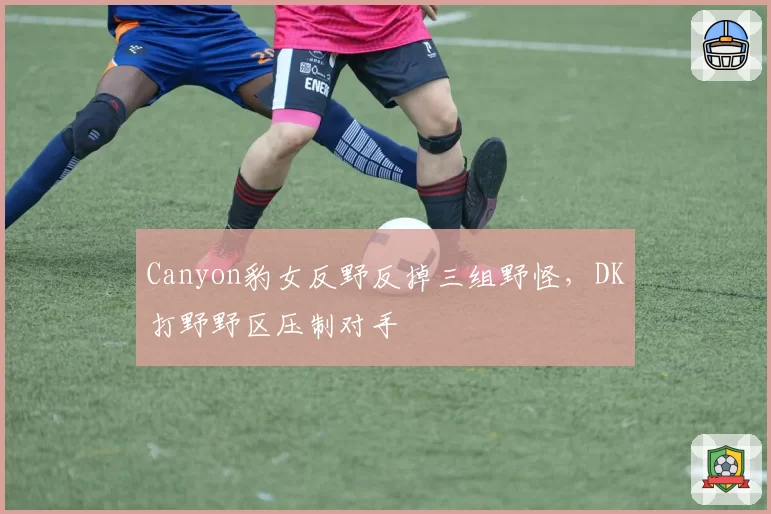 Canyon豹女反野反掉三组野怪,DK打野野区压制对手